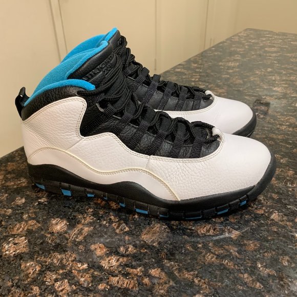 Gently Pre-Owned Unisex - Air Jordan Retro Powder Blue - White - Black - main image 5